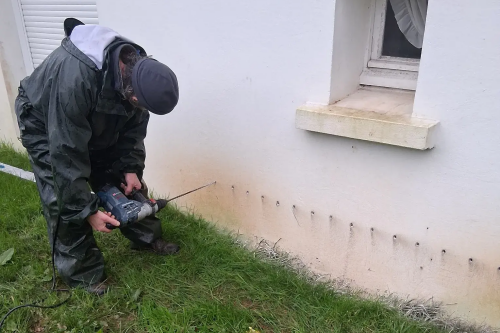 Janvier 2025 : traitement des remontées capillaires