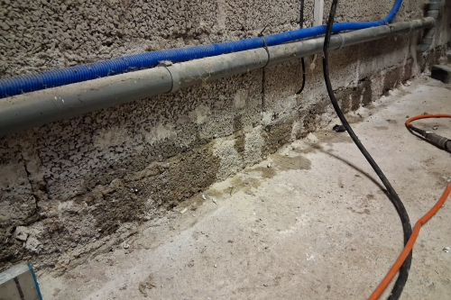 Janvier 2025 : traitement des remontées capillaires